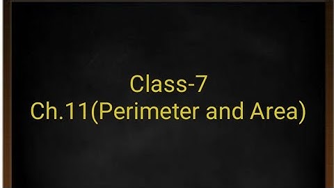 |Exercise-11.4( Q.8,9,10,11)| Class- 7|