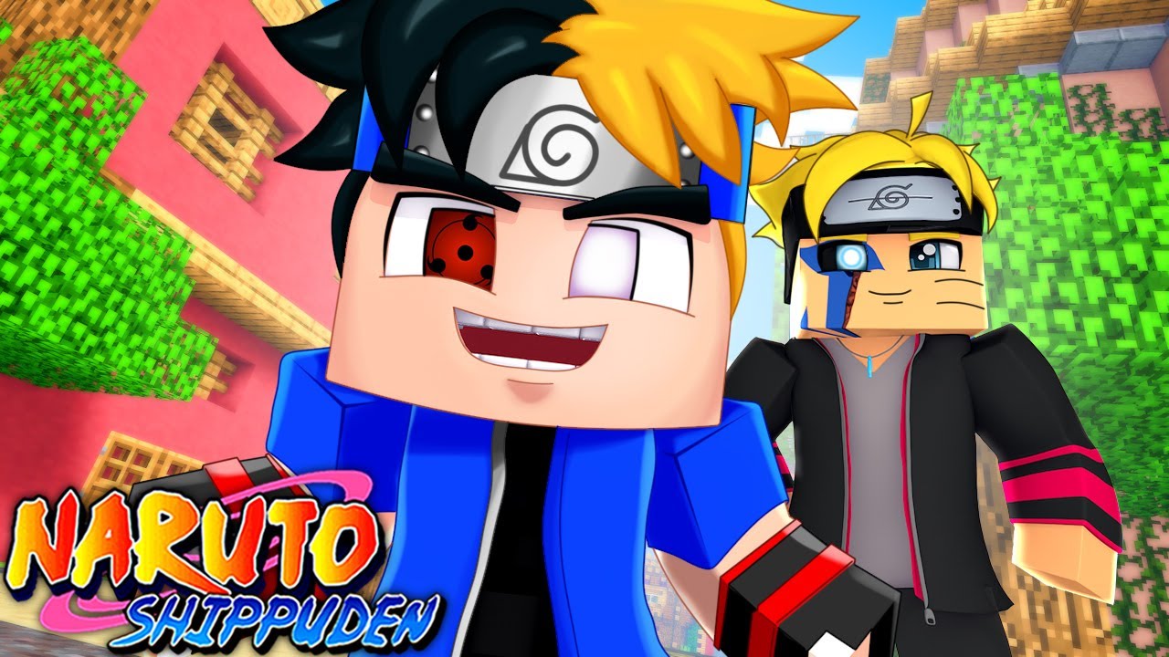 Minecraft - NARUTO NEW ⏰ - O FILHO DE BORUTO E SARADA DESCOBRIU UM NOVO PODER ! SÉRIE NOVA ? EP 1