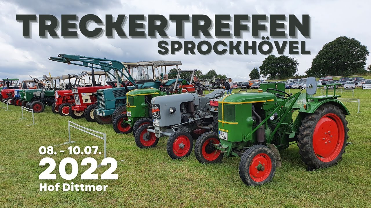 Treckertreffen Sprockhövel 2022 auf Hof Dittmer