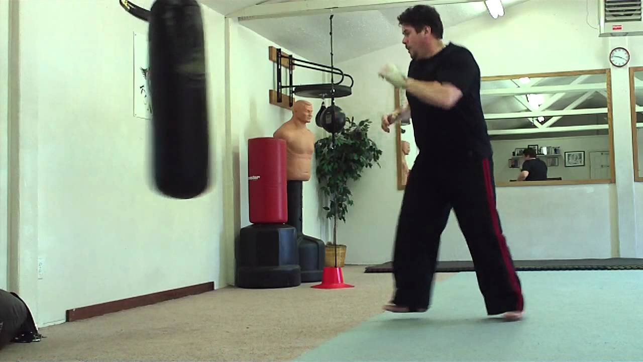 Kung Fu/Kenpo Heavybag Pt3ToddStronghold Martial Arts YouTube