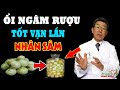 ỔI NGÂM RƯỢU Vị Thuốc Quý Trời Ban, Mỗi Ngày Uống 1 Ly Còn TỐT GẤP VẠN LẦN TỔ YẾN NHÂM SÂM THUỐC BỔ