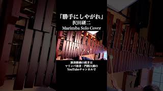 【昭和の名曲対決】沢田研二『時の過ぎゆくままに』vs『勝手にしやがれ』🎤マリンバが奏でるジュリー名曲対決【マリンバ・ノスタルジア】 #shorts
