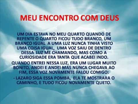 Meu encontro com Deus - YouTube