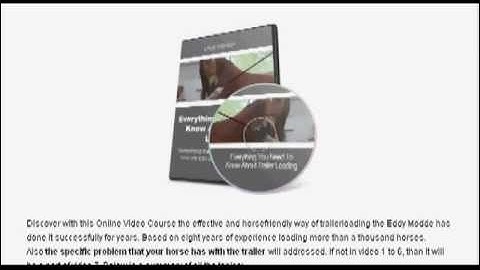 online video course trailerloading with Eddy Modde