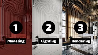 [Free webinar] 3ds Max - Hotel Interior rendering [FROM ZERO]