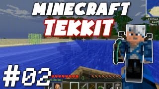 Let's Play TEKKIT: Minecraft Mod W/ Phoxine - Episode 2 Sapphire Swordsman