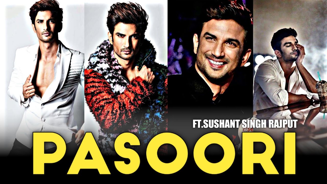 Pasoori Ft. Sushant Singh Rajput | Sushant Singh Rajput x Pasoori |Sushant Singh Rajput Pasoori Edit