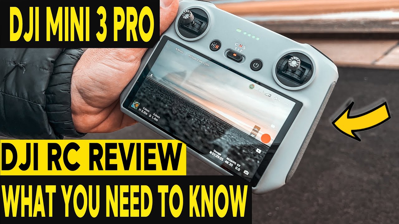 DJI MINI 3 PRO RC Controller  FIRST REVIEW!