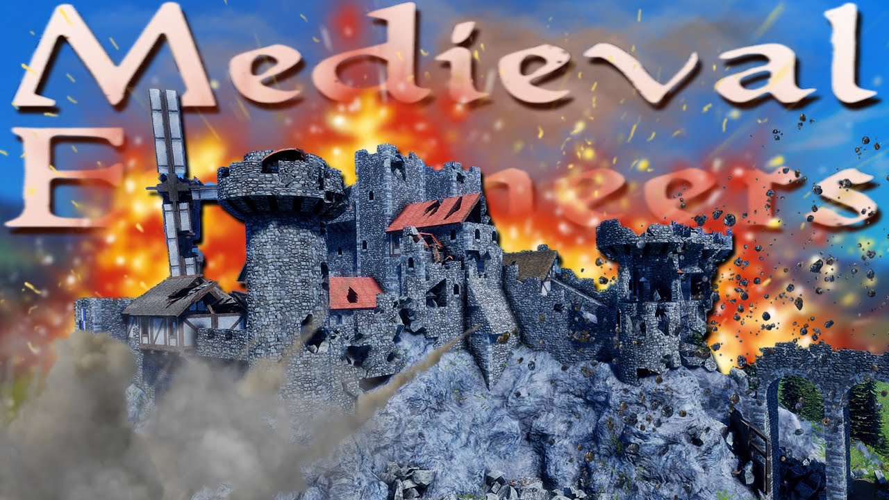 build destroy your own castle medieval engineers 1 youtube