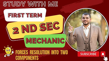 2nd Sec ☑️ Static ☑️ H.W lesson 2 🔝 Forces Resolution into Two Components 🔝
