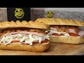 sándwich de pollo facil y delicioso