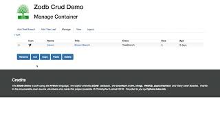 ZODB Demo without Audio