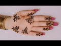 Easy Mehndi Design Tutorial for Beginners | Step by Step Mehndi Art 🌿#mehndidesign #mehnditutorial