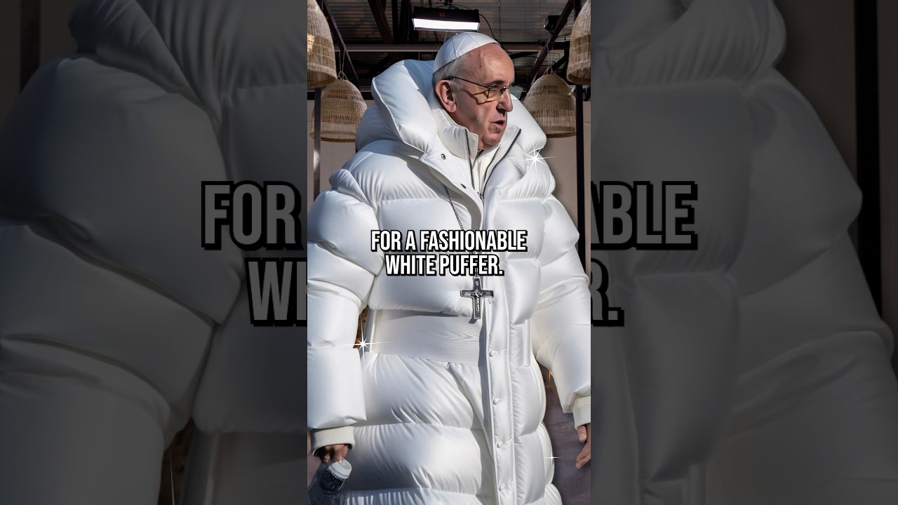 Why is the Pope Wearing Balenciaga? #shorts