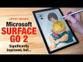 Artist Review: Microsoft Surface Go 2 (Intel Core m3-8100Y)