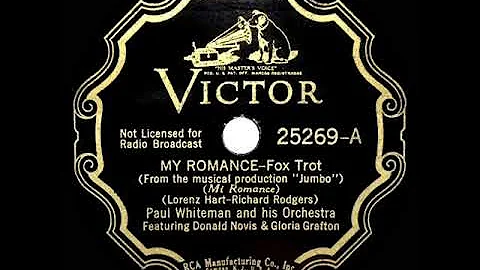 1936 HITS ARCHIVE: My Romance - Paul Whiteman (Don...