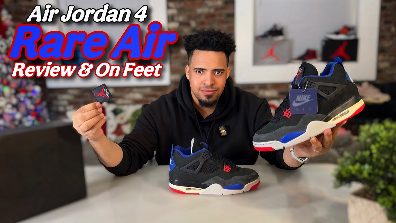 Jordan 4 Rare Air - EARLY Review & On Feet - YouTube