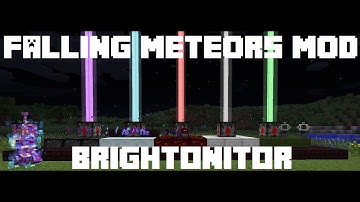 Minecraft Mod Showcase: Falling Meteors Mod
