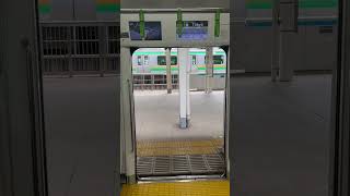 JR 야마노테선(山手線)출입문 닫힘_ドアが閉まる_도쿄역_東京駅