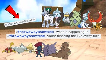 This is WHY you need to use a FLINCH team PART 2 - Pokemon Showdown Salt