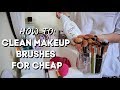 HOW I CLEAN MY MAKEUP BRUSHES + COOK WITH ME! | JuicyJas