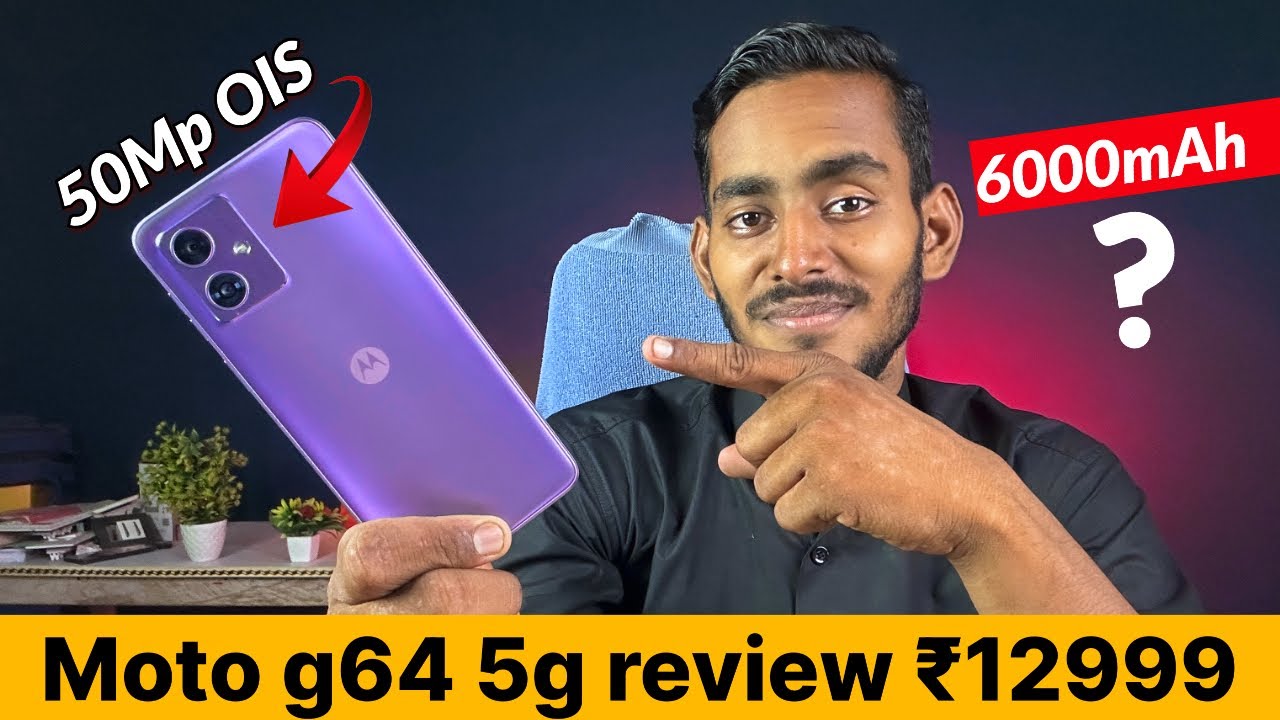 moto g64 5g review // best phone under₹15000 // powerfull all-rounder ...