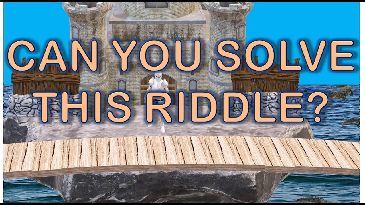 Riddle | How to cross the king's bridge? - YouTube