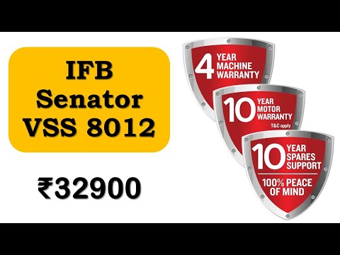 1200 RPM | 8-Kg Washing Machine under ₹35000 {हिंदी में} | IFB Senator VSS 8012