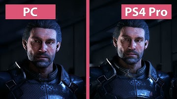 4K UHD | Mass Effect Andromeda – PC vs. PS4 Pro Graphics Comparison