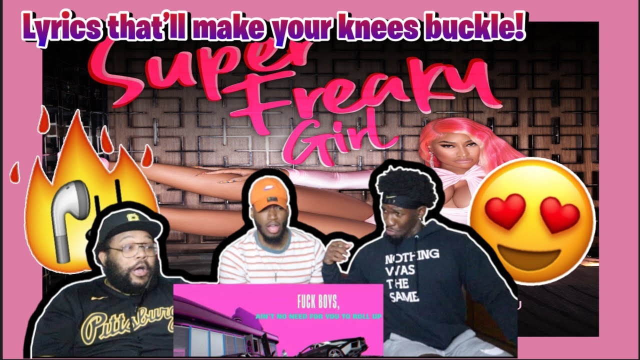 Nicki Minaj - Super Freaky Girl (Official Lyric Video) REACTION!!