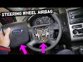 STEERING WHEEL AIRBAG REMOVAL REPLACEMENT FORD EDGE LINCOLN MKX