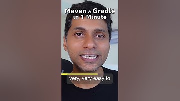 Maven and Gradle in 1 Minute