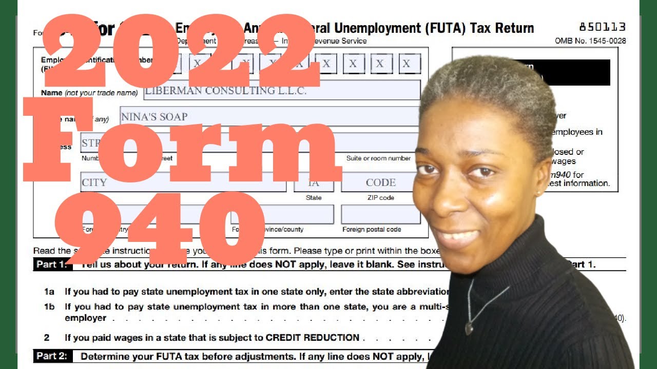 Where to mail IRS Form 940 for 2022 YouTube