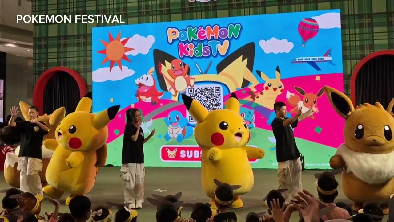 POKEMON FESTIVAL CENTRAL PARK 2024 #JAKARTA #POKEMON #centralpark 