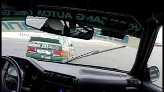 Vogelsang M3 trying to catch up with DTM Diebels M3 and Cossie RS500