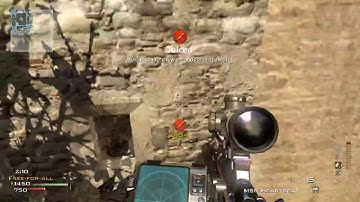 MW3 OUT THE MAP HITMARKER!