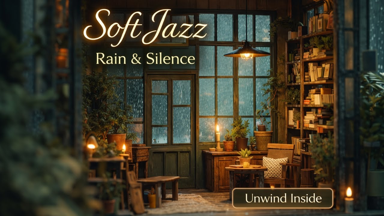 Soft Jazz — Rain & Silence for a Cozy Evening