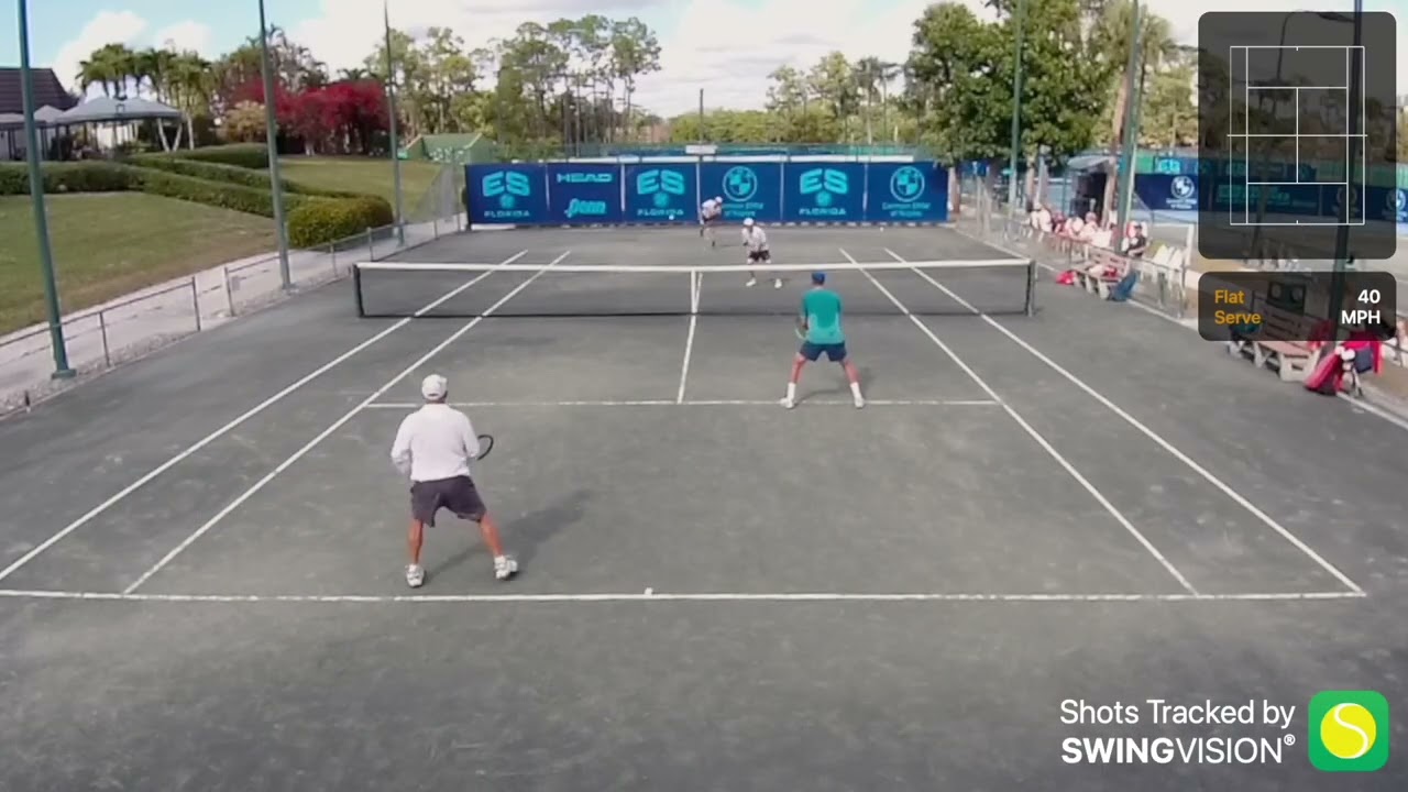 Level 2 Final, Men's 65 Doubles.  Vines/Koelling (1)vs Jordan/Kuhle (2) Final, NAP