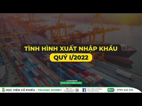 Video TÌNH HÌNH XUẤT NHẬP KHẨU QUÝ 1/2022? - YouTube