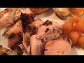 BBQ salt and herb crusted chicken recipe idea