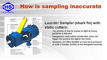 SAMPLING FOR MINERAL PROCESSING Part6 Mass Balancing