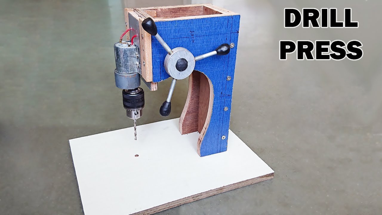 Making a Mini Bench Drill 