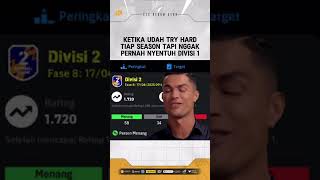 Gimana udah tembus divisi 1 belum nih 🤏🏼#teamrrq#vivarrq#efootball