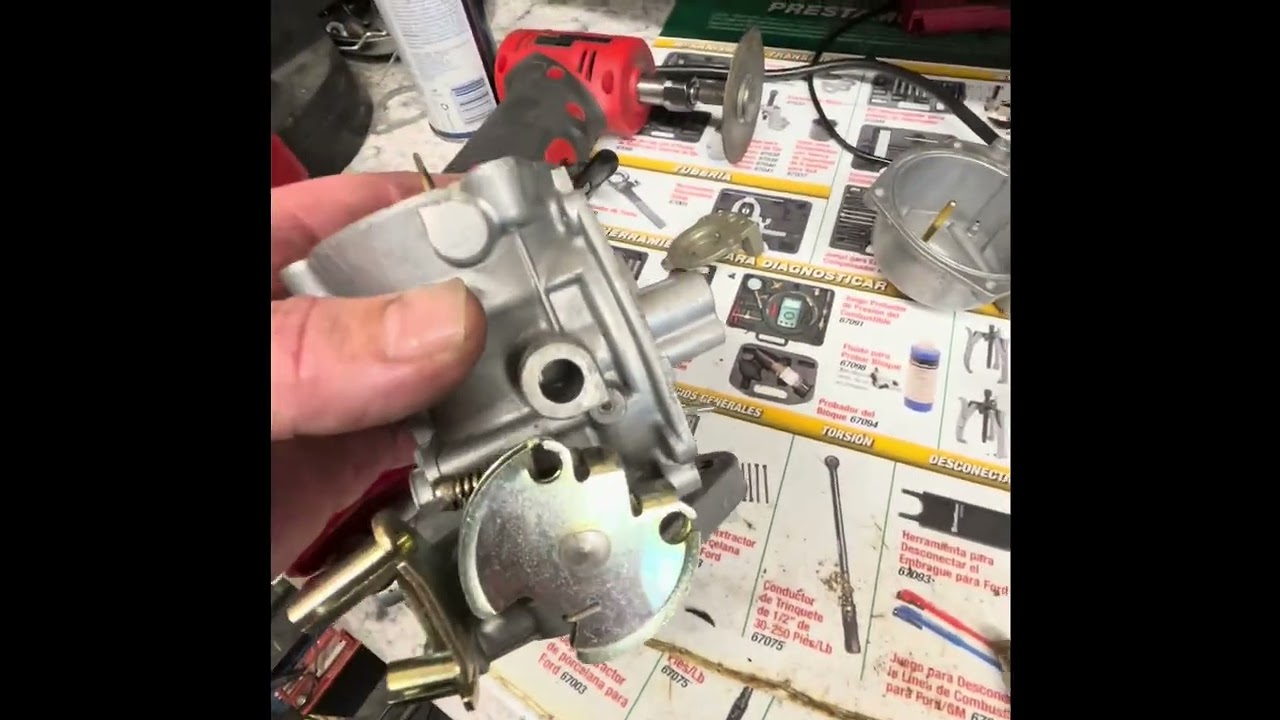 Replacing plastic carburetor inlet fitting on Harley Davidson Keihin Carburetors 1976-06 carbs