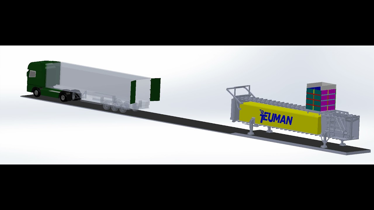 pressa stazionaria per pianale mobile