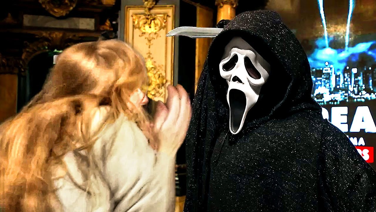 Ghostface, o assassino do Scream, convida-se a visitar o Museu Grévin 