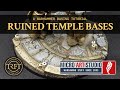 Ruined temple bases  a warhammer basing tutorial feat micro art studios resin bases