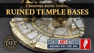Ruined Temple Bases - A Warhammer Basing Tutorial Feat. Micro Art Studios Resin Bases screenshot 4