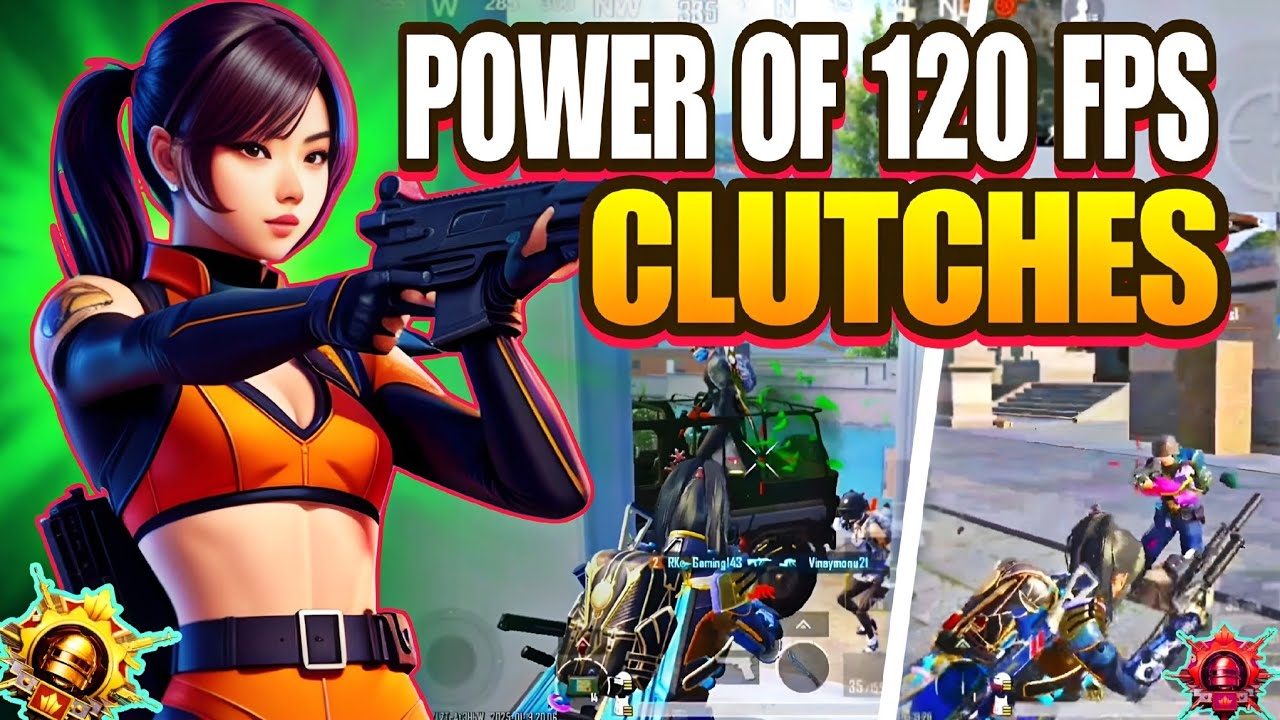Power Of 120 FPS * Bgmi Fastest Gameplay 🔱 - YouTube