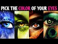 PICK THE COLOR OF YOUR EYES AND FIND OUT IF IT MATCHES YOUR PERSONALITY! Aesthetic Personality Test